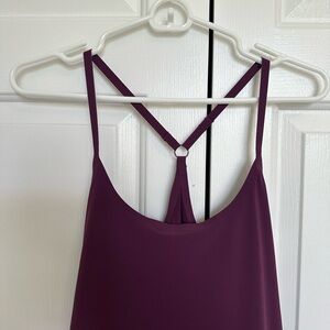 Outdoor Voices Plum Tank Top Dress